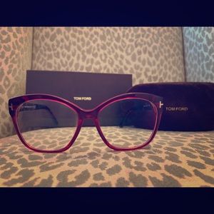 Authentic Tom Ford Soft Square Eyeglasses.